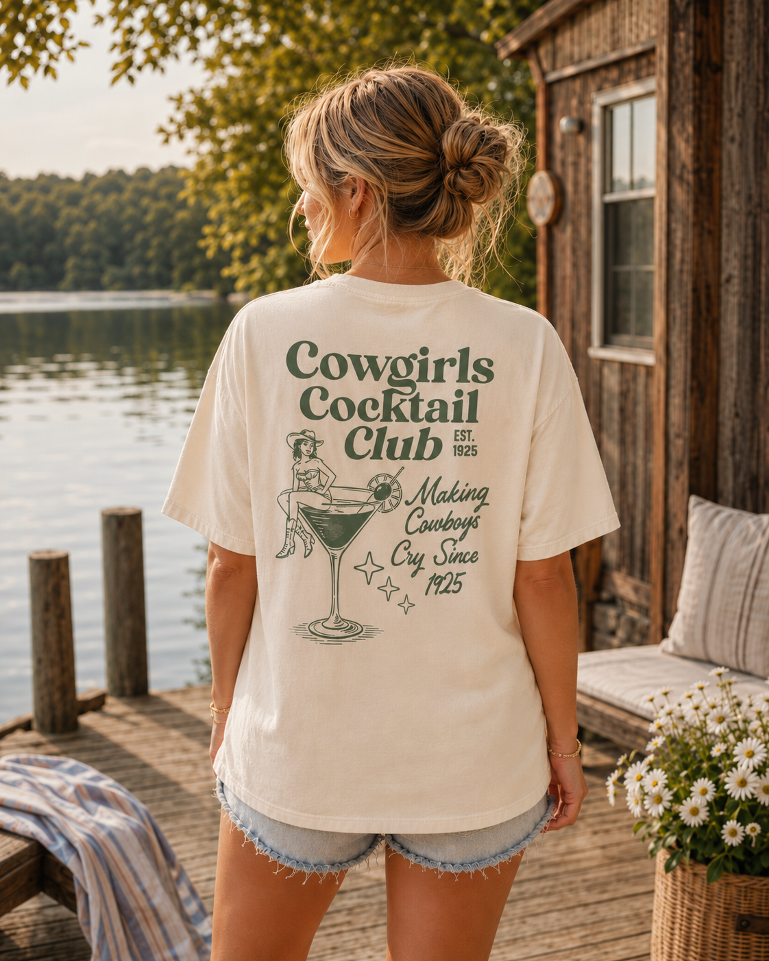 Cowgirl Cocktail Club Graphic Tee
